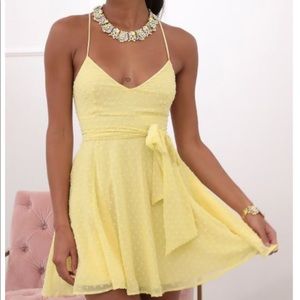 Yellow Polka Dots Dress
